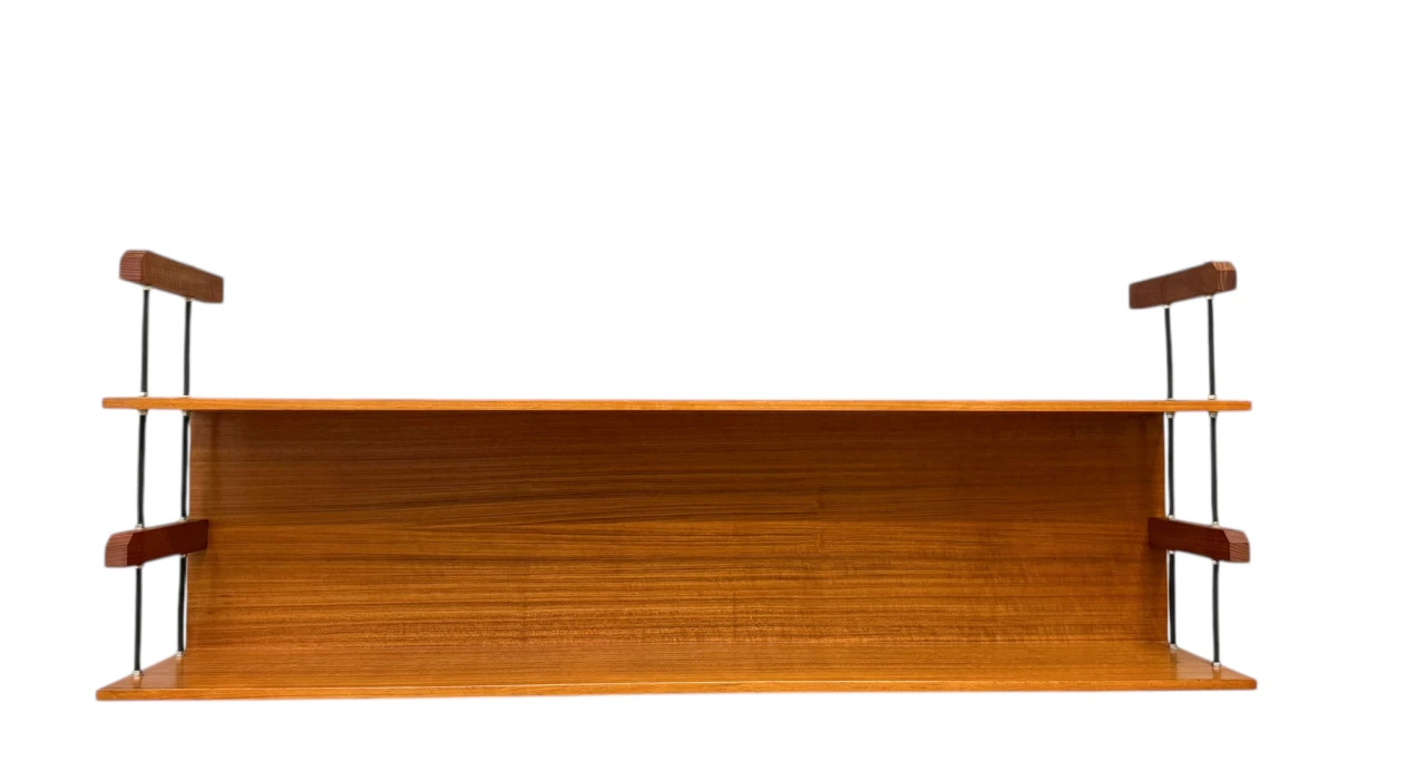 Mid-Century Modern Wall Mounted Shelf by Walter Wirtz for Wilhelm Renz, 1960s